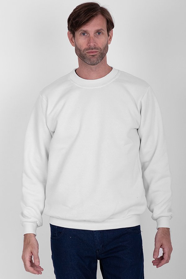 BUZO FRIZADO CUELLO REDONDO NE/BL/AZ/